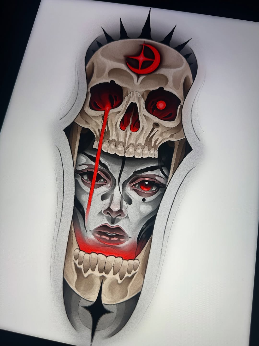 Tattoo by @austinmorrisontattoos โ dark_realism