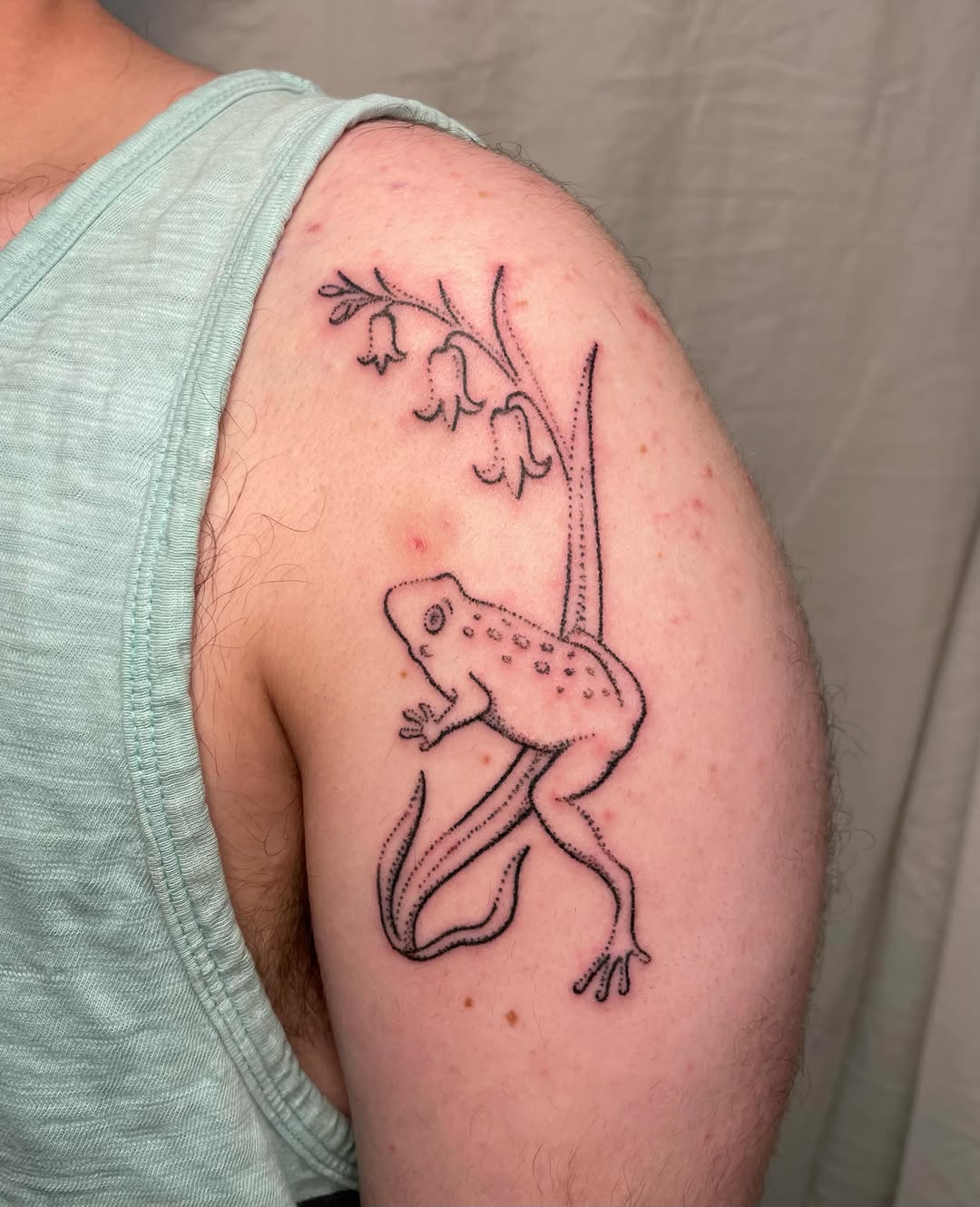 Tattoo by @mothmachine β fine_line, dotwork