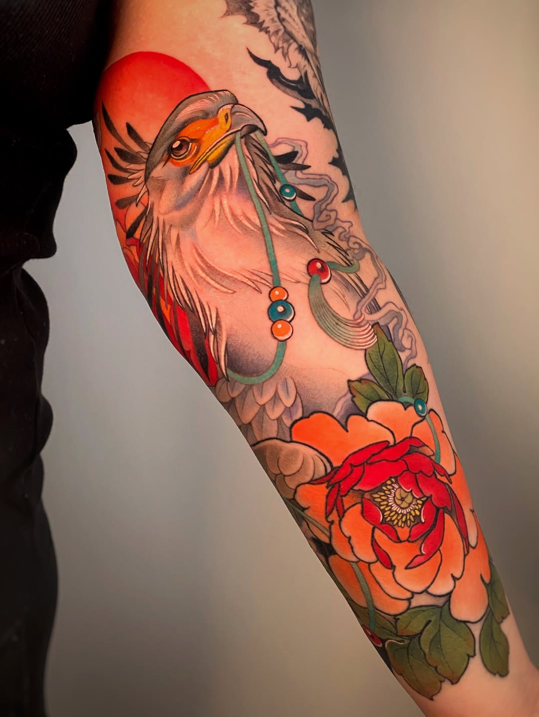 Tattoo by @august_tattooer โ japanese_irezumi, neo_traditional