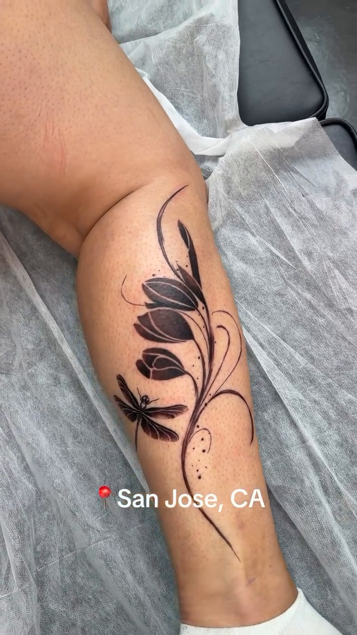 Tattoo by @sonamachine β illustrative, black_and_grey
