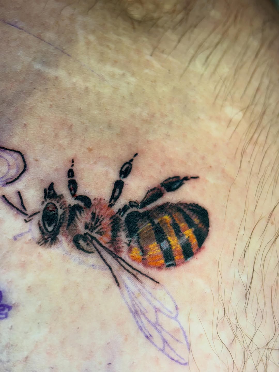 Tattoo by @jamesmoyertattoos โ realism, black_and_grey