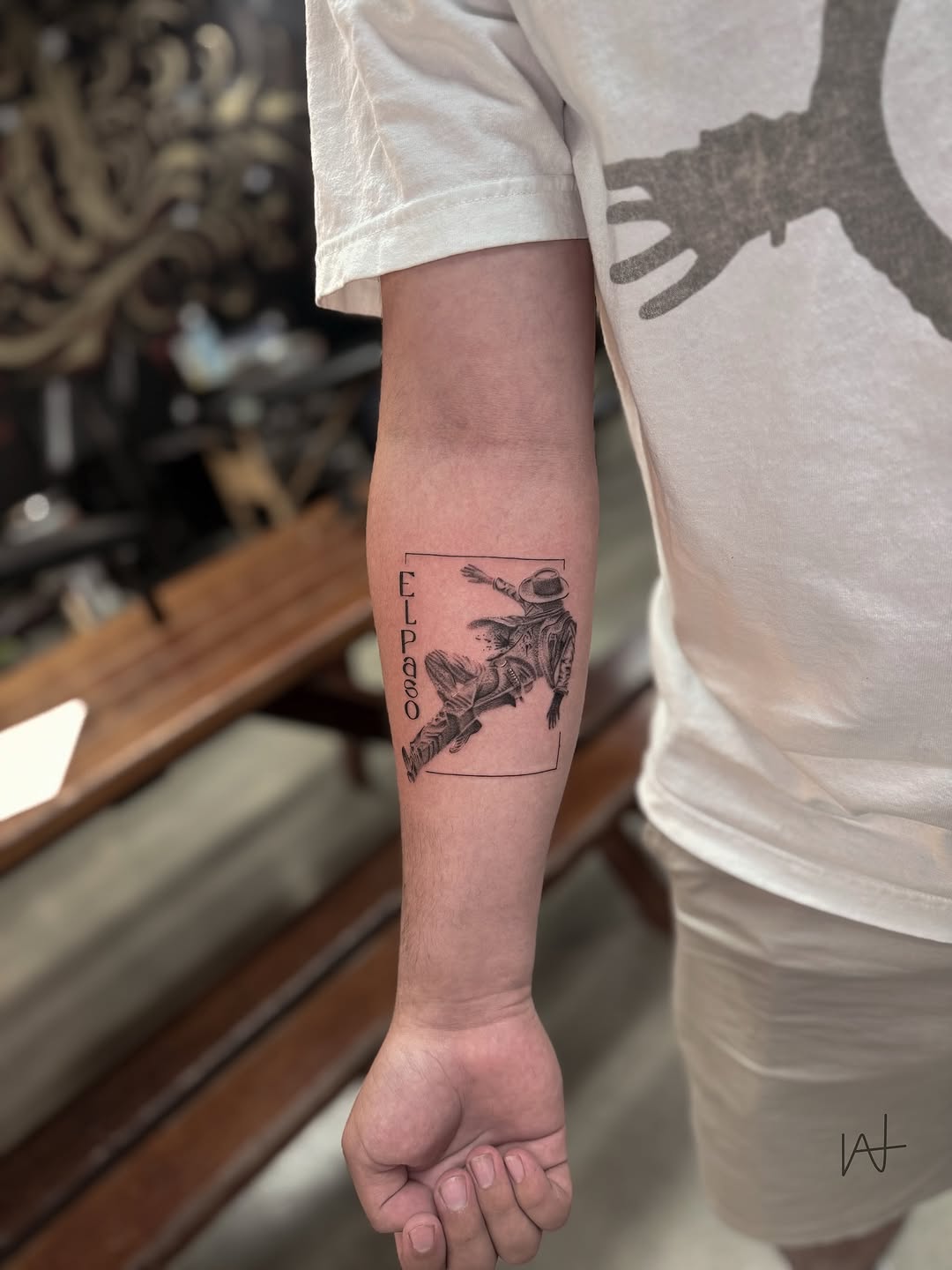 Tattoo by @kat_parmu — black_and_grey