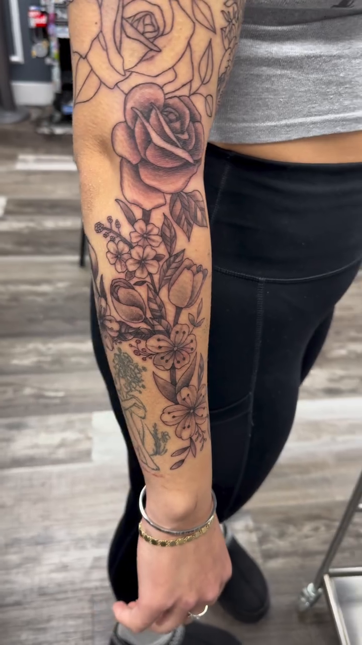 Tattoo by @charlestrujillo — fine_line, black_and_grey
