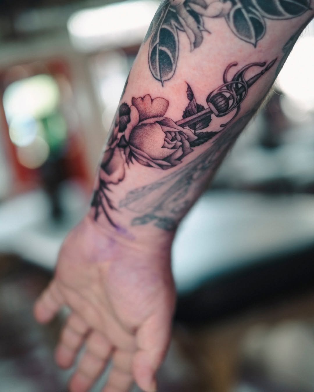 Tattoo by @dangilsdorf — black_and_grey, realism