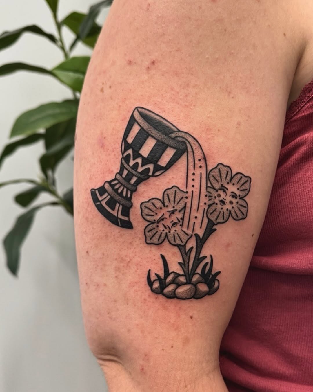 Tattoo by @stefanytattoos — american_traditional, illustrative