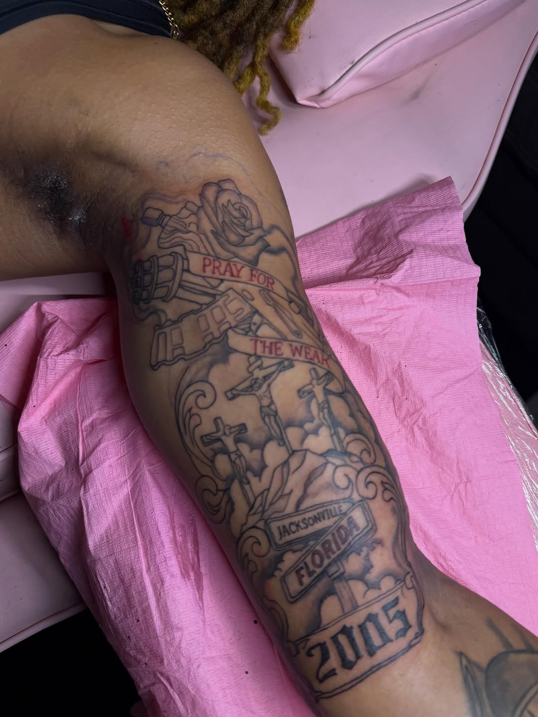 Tattoo by @tattedbylayy β black_and_grey, illustrative