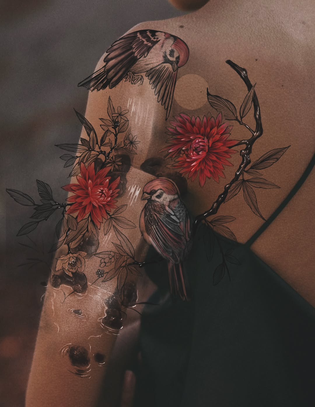 Tattoo by @woo.too β realism, fine_line