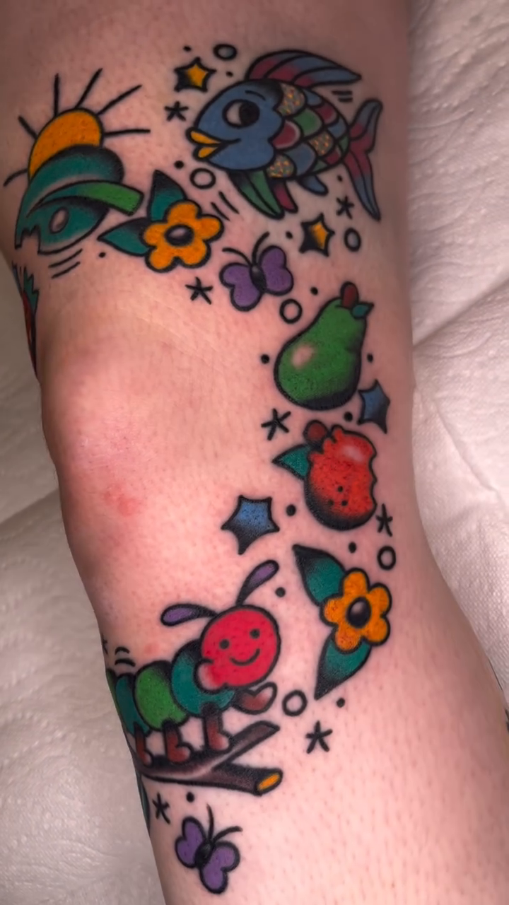 Tattoo by @its_raw_banana_ — neo_traditional, new_school