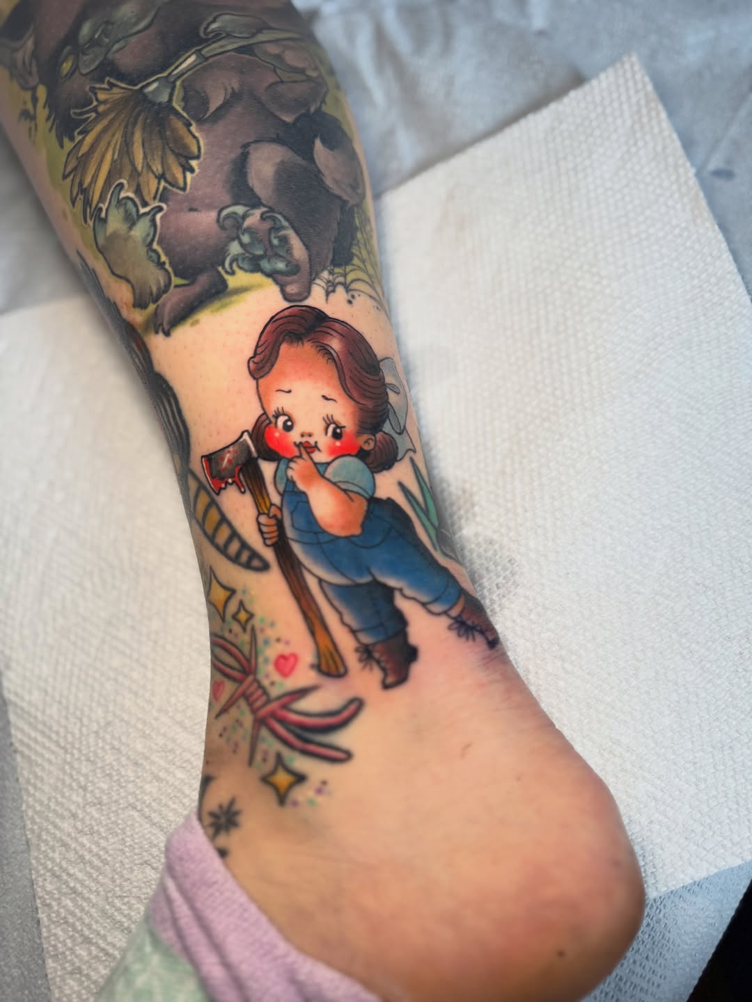 Tattoo by @staceymartintattoos — new_school