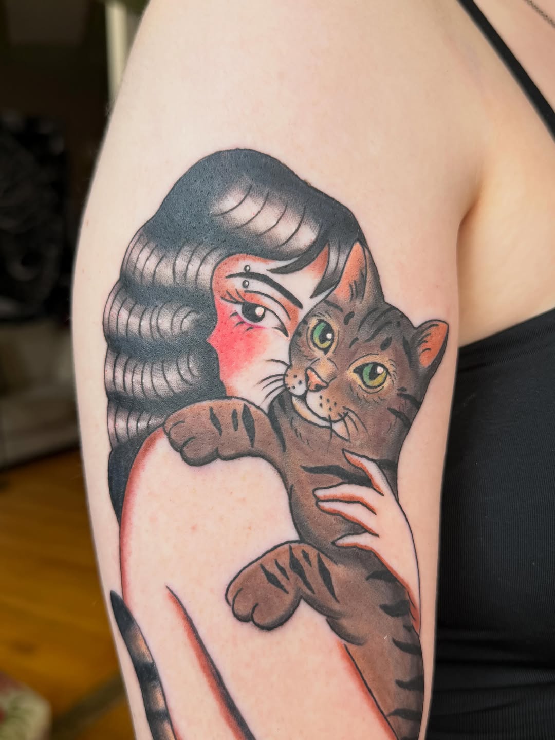 Tattoo by @krasuetattoo — american_traditional, neo_traditional