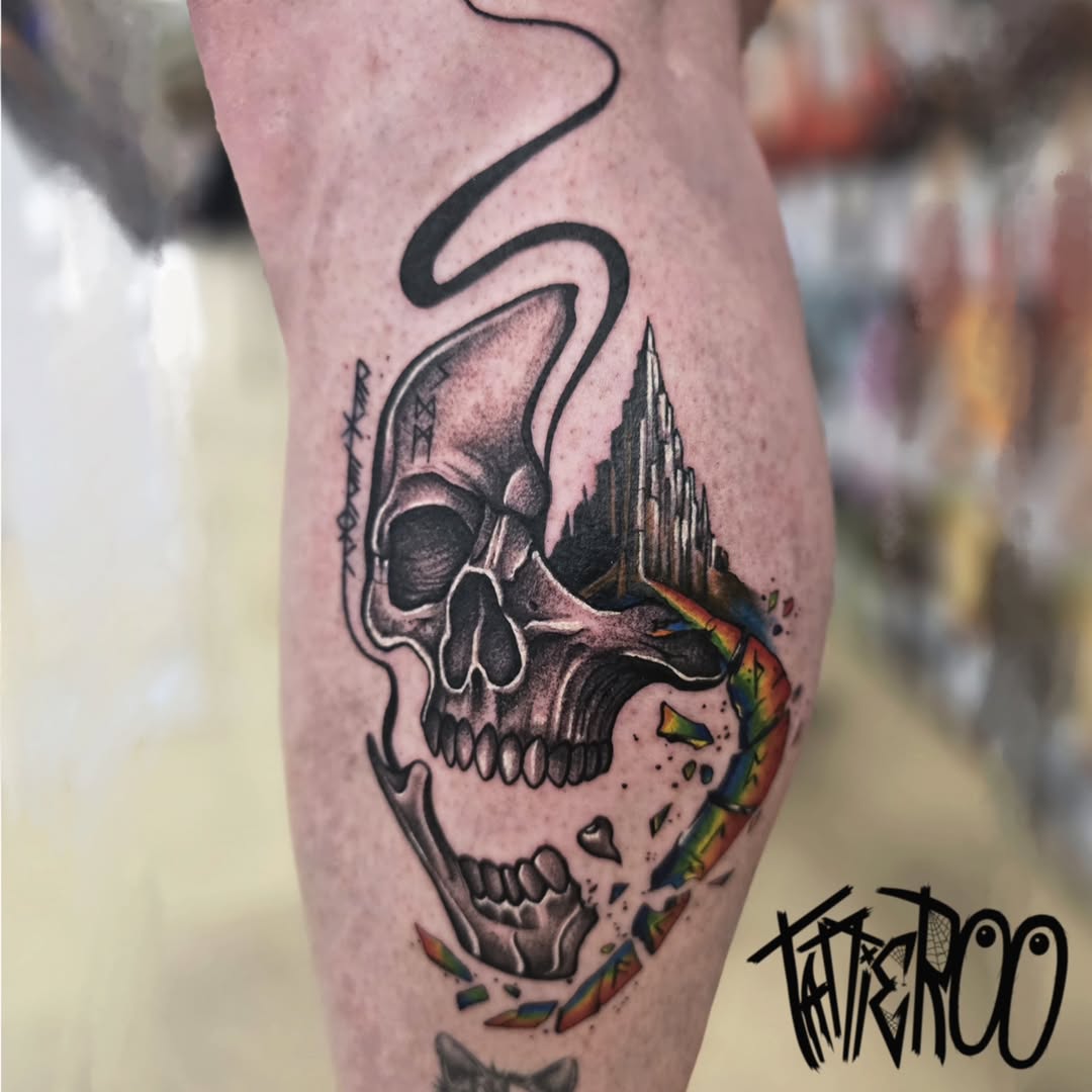 Tattoo by @tattier00 — realism, trash_polka
