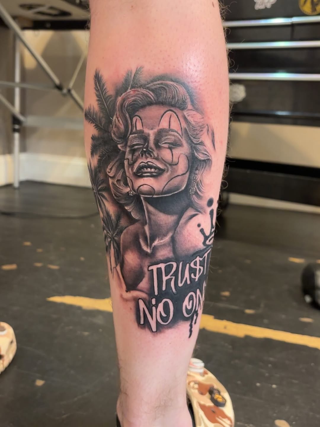 Tattoo by @aubri_aunna_ink — realism, lettering_script