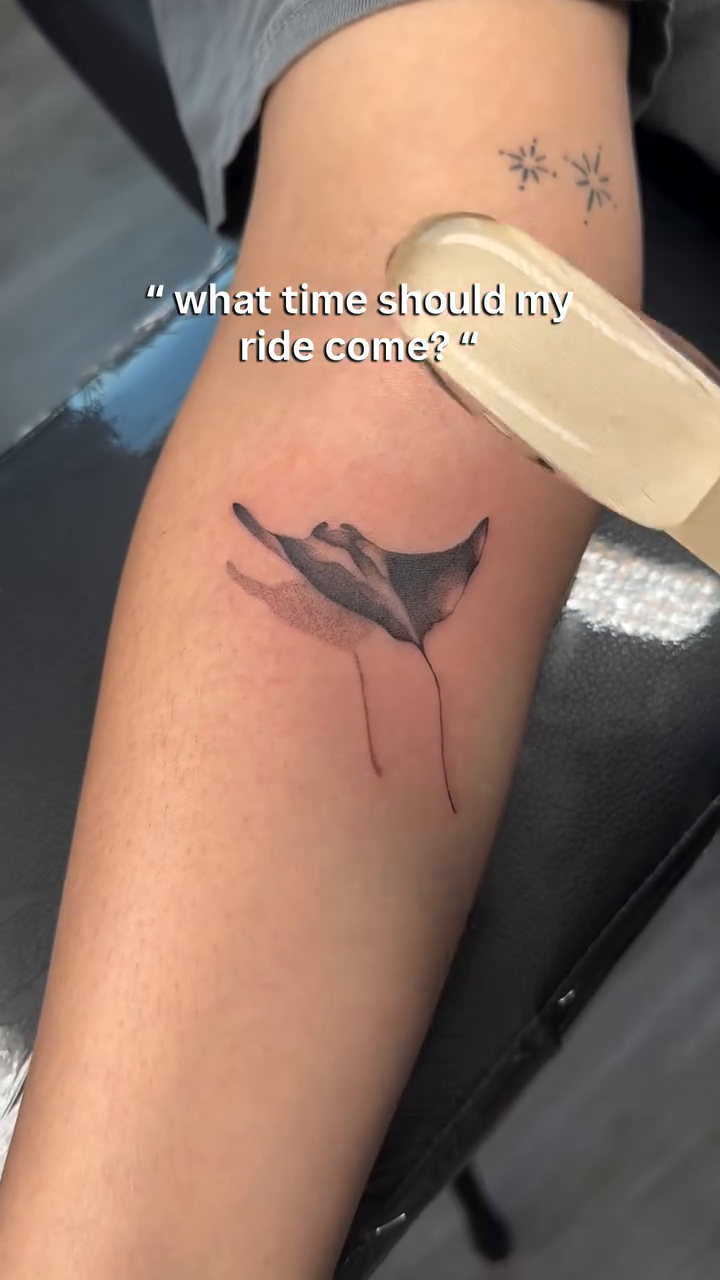 Tattoo by @marixie.inks β fine_line, black_and_grey