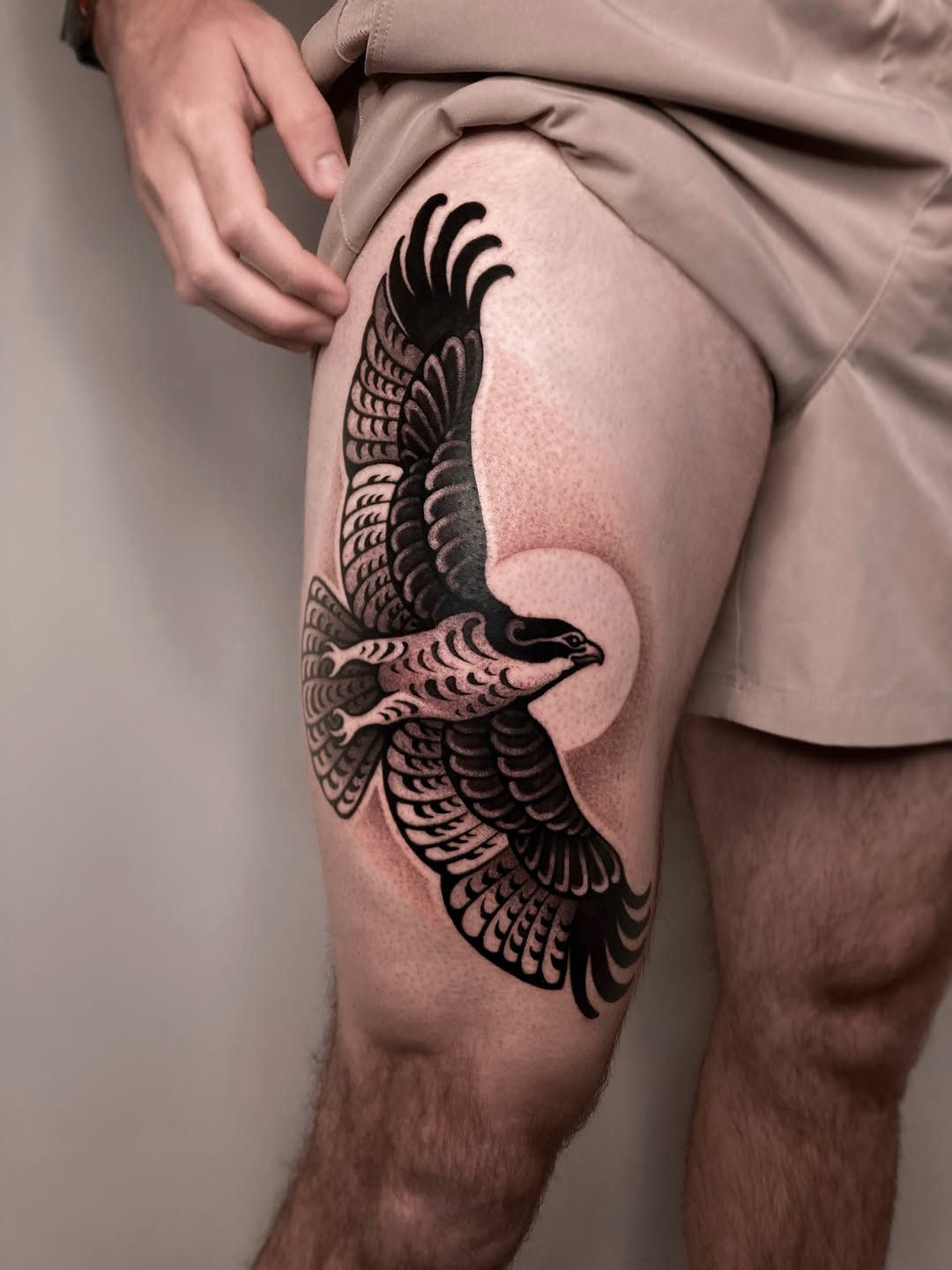 Tattoo by @kairo.tattooer — american_traditional, black_and_grey