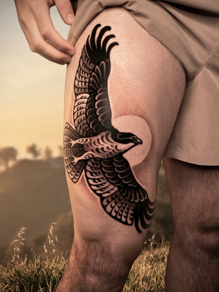 Tattoo by @kairo.tattooer — black_and_grey, dotwork