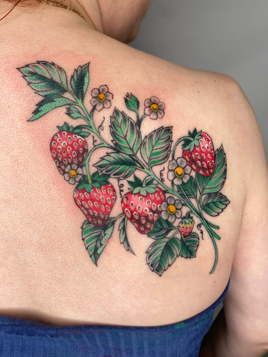 Tattoo by @lady_lively — illustrative, realism