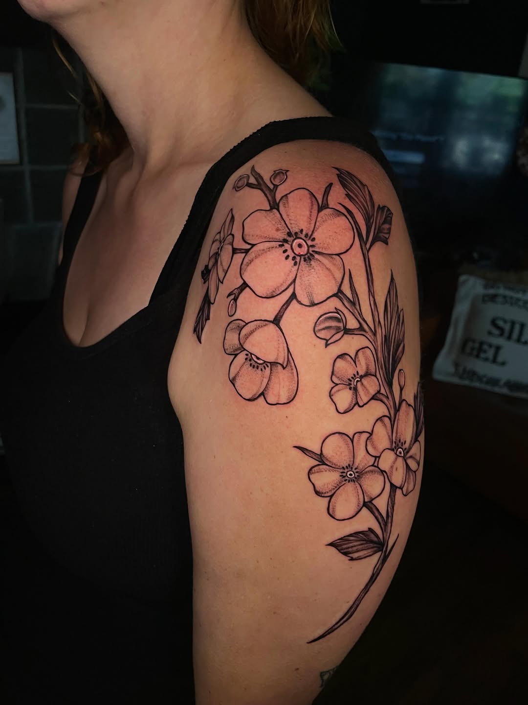 Tattoo by @tattoosbylaurensisouphanh โ illustrative, black_and_grey