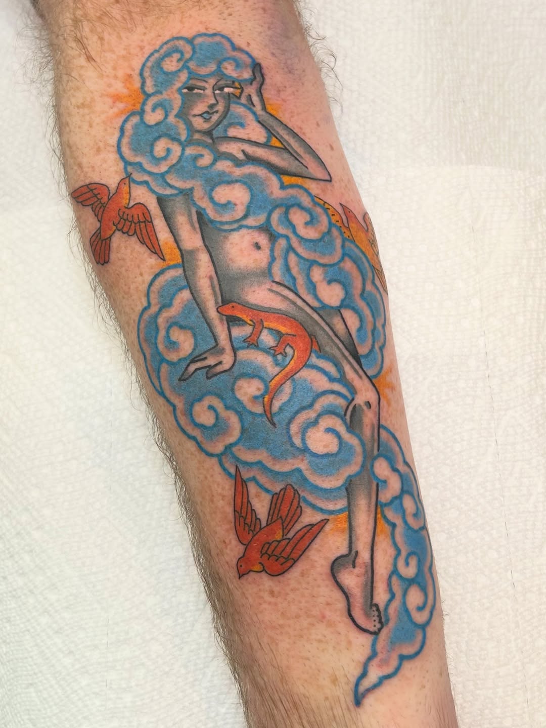 Tattoo by @laurenalexandralux — american_traditional, neo_traditional
