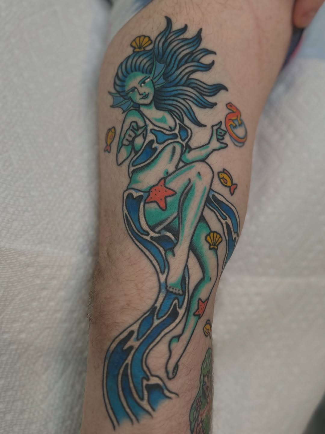 Tattoo by @laurenalexandralux — american_traditional, new_school