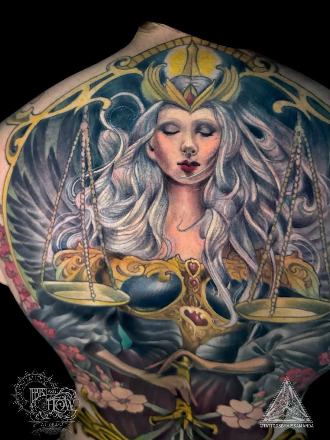 Tattoo by @tattoosbymissamanda — realism, black_and_grey