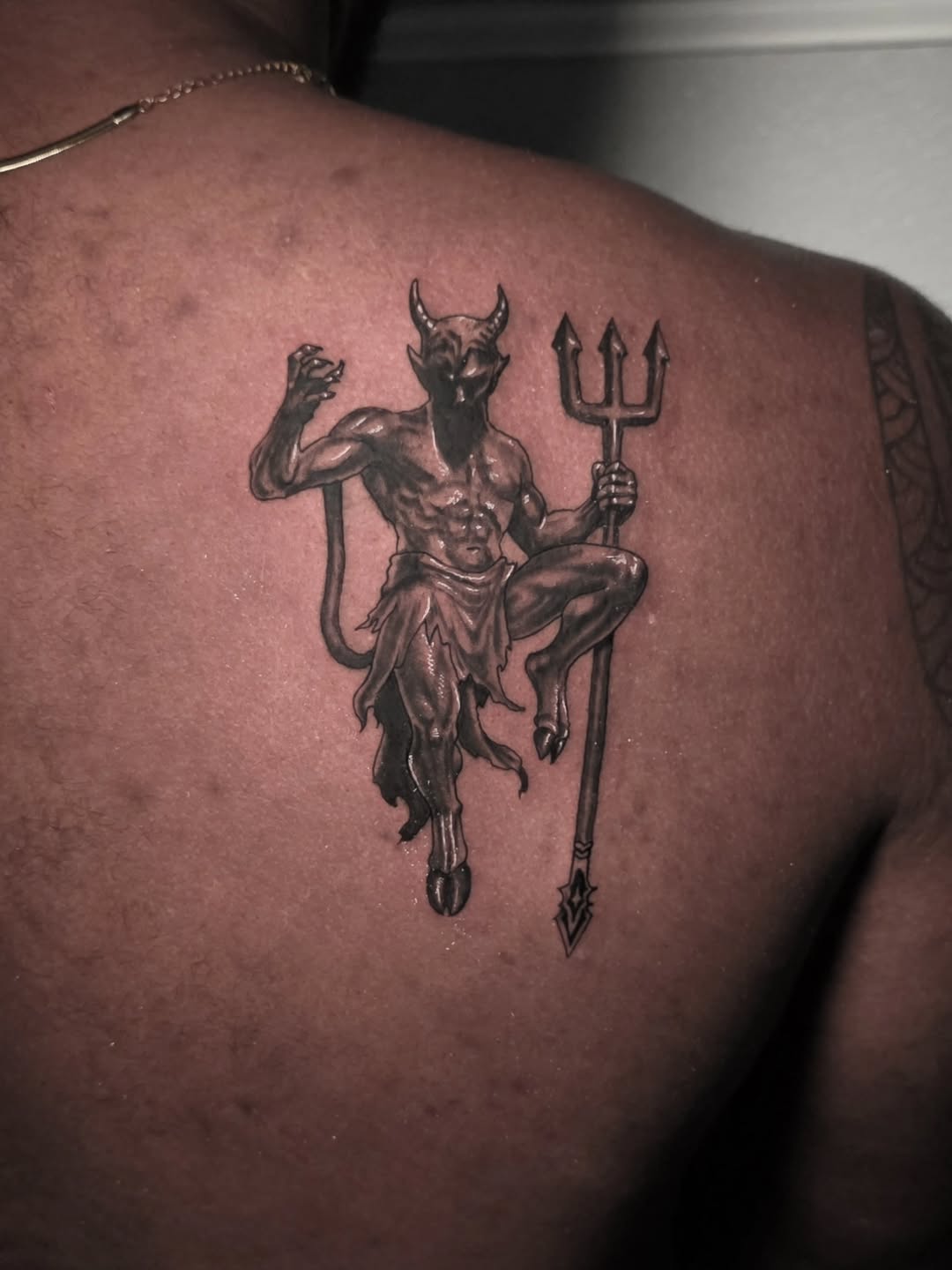 Tattoo by @kevinavila_tattoos — realism, black_and_grey