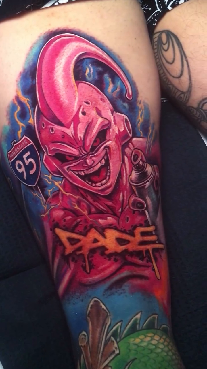 Tattoo by @josecalderonart — anime