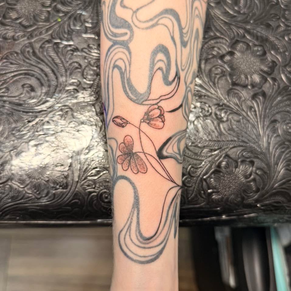 Tattoo by @artby_destiny_ — fine_line, illustrative