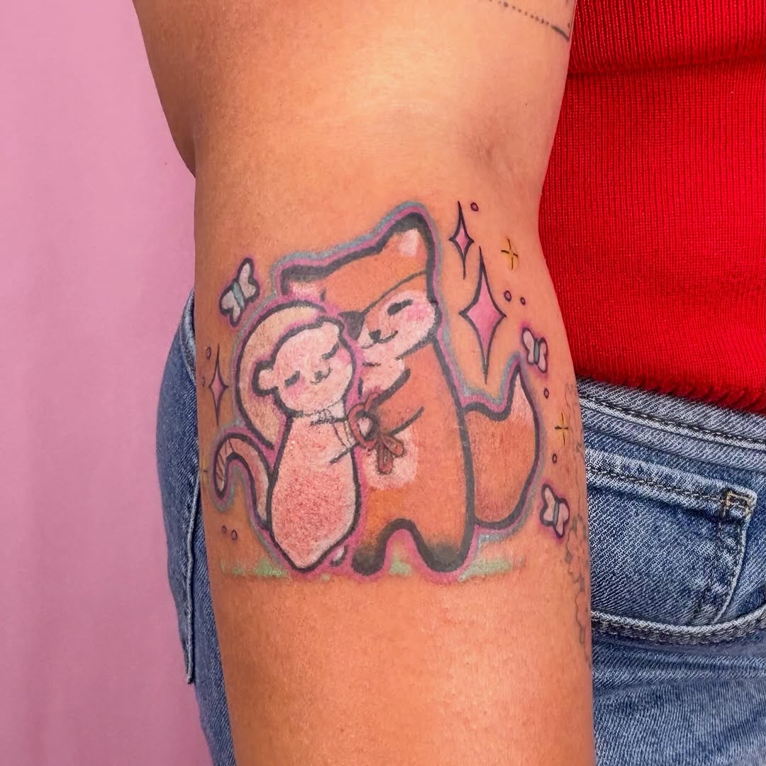 Tattoo by @maemoon.tattoo β new_school, illustrative