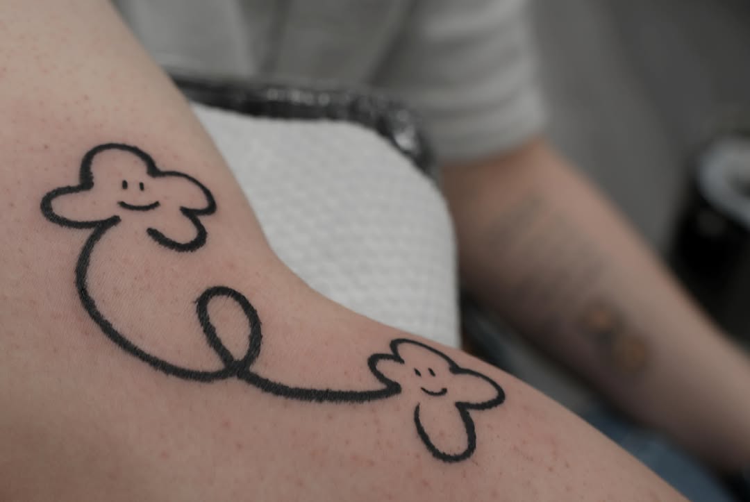 Tattoo by @m.tattooist.iv — minimalist