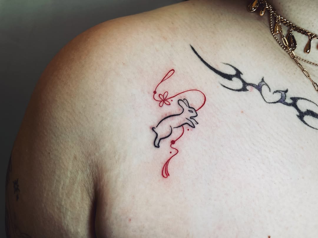 Tattoo by @natto_friends — fine_line