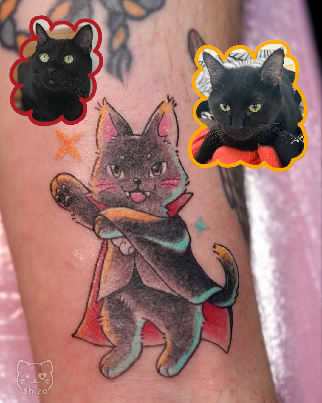 Tattoo by @shizo.tt β new_school, anime