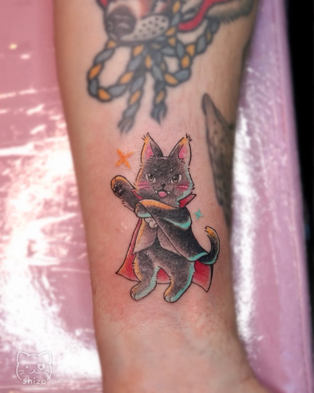 Tattoo by @shizo.tt β new_school, anime