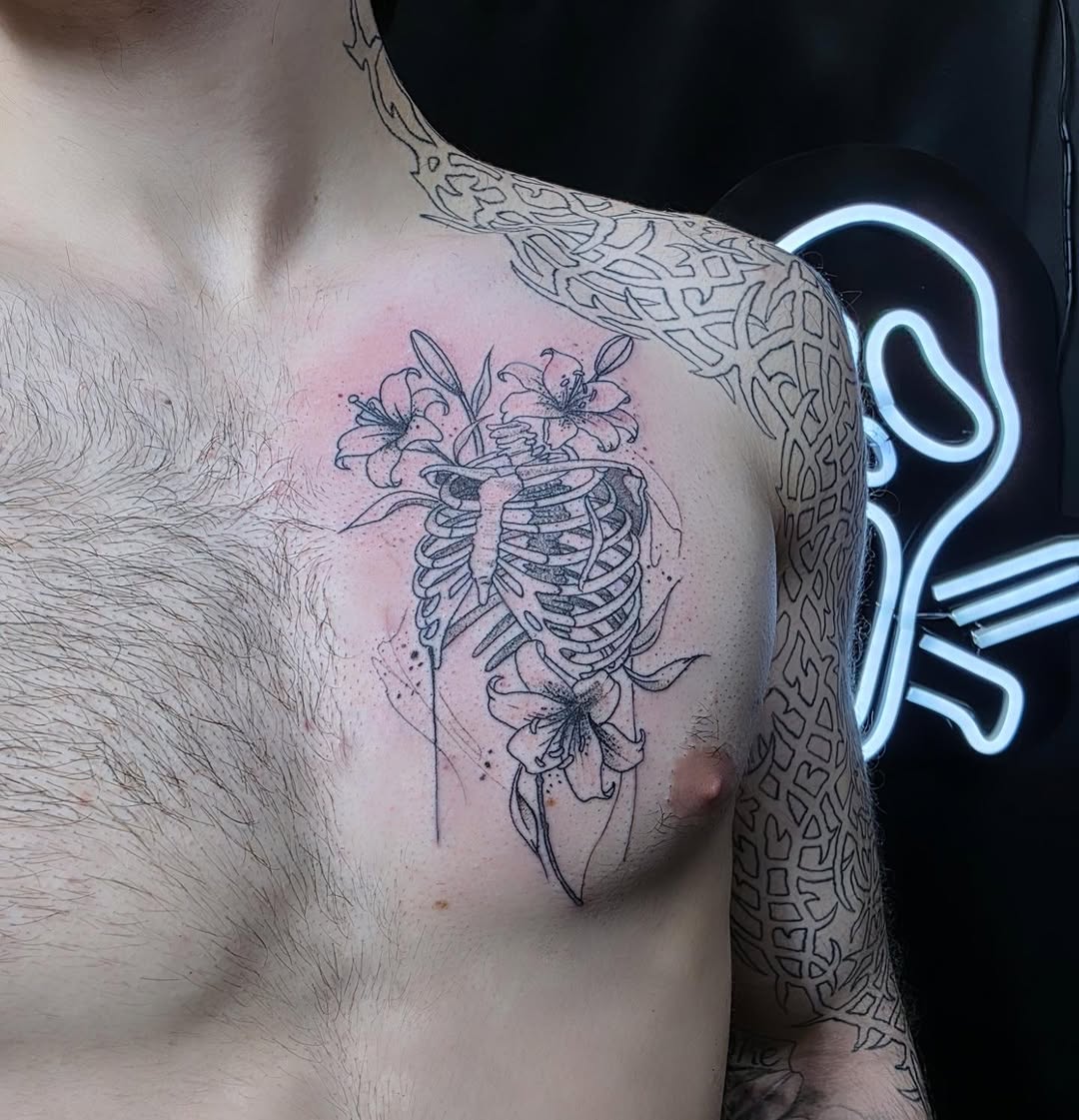 Tattoo by @tattoos_by_brad — fine_line, illustrative