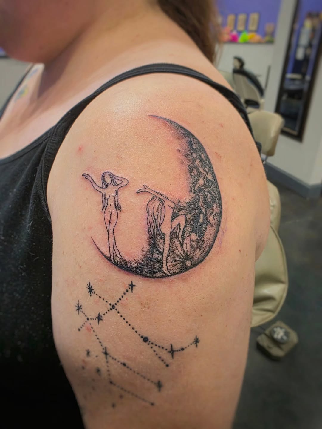 Tattoo by @essence.inkk — illustrative, fine_line