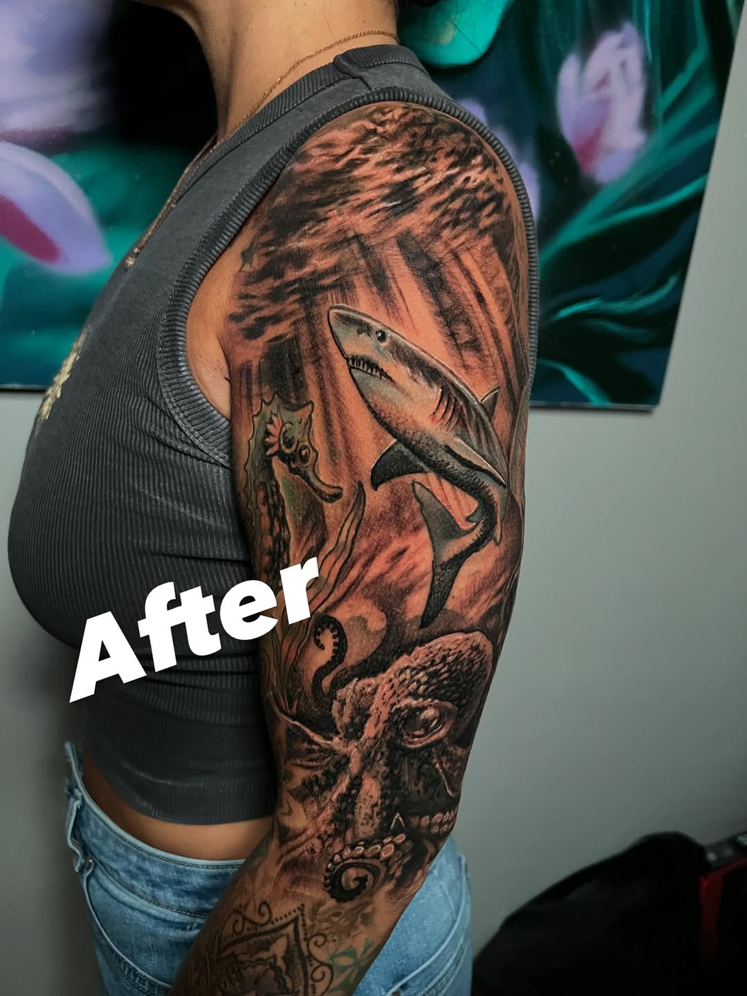 Tattoo by @strikt — realism, black_and_grey