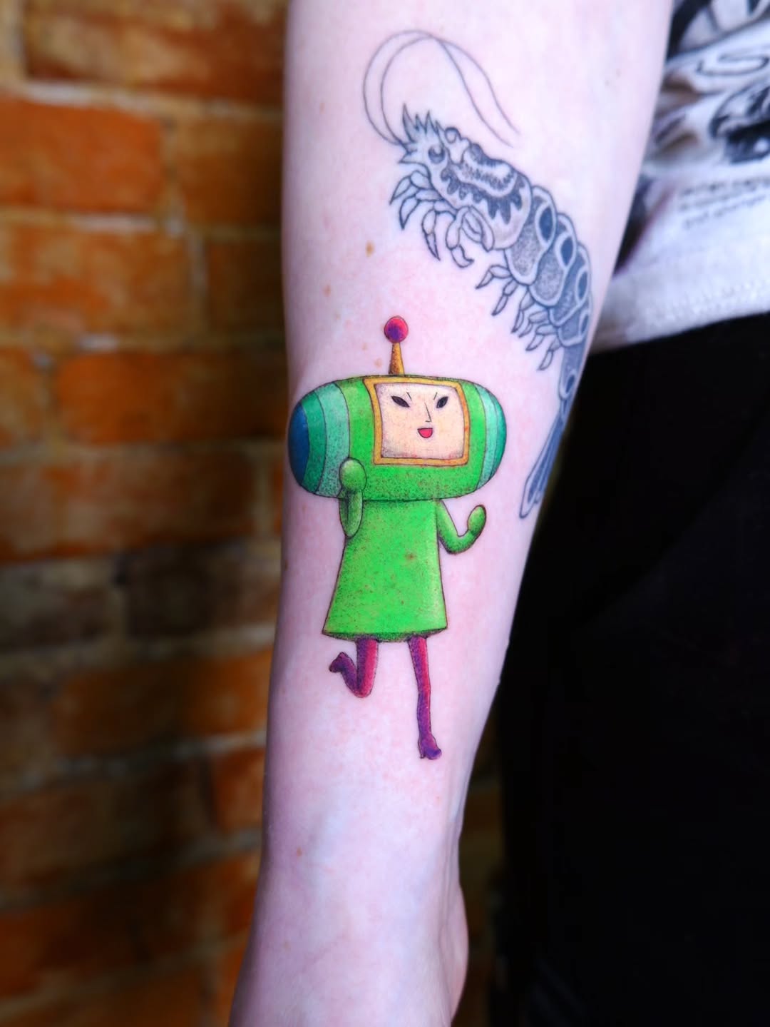 Tattoo by @birdtat — new_school