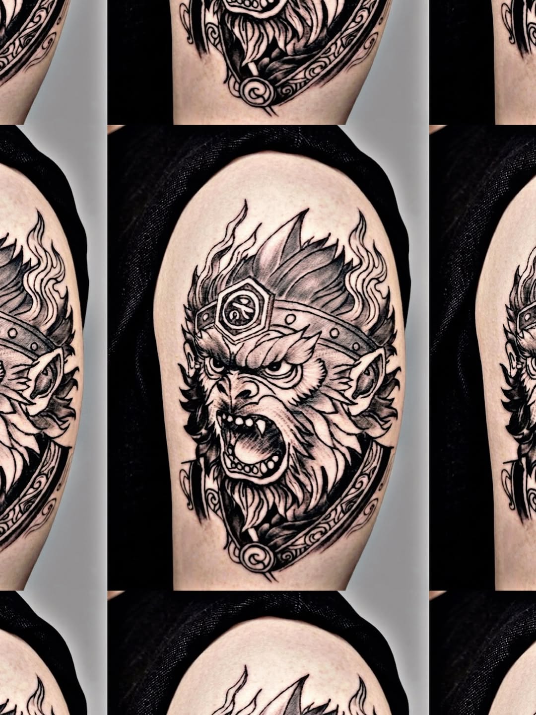 Tattoo by @ink.slayerr β blackwork