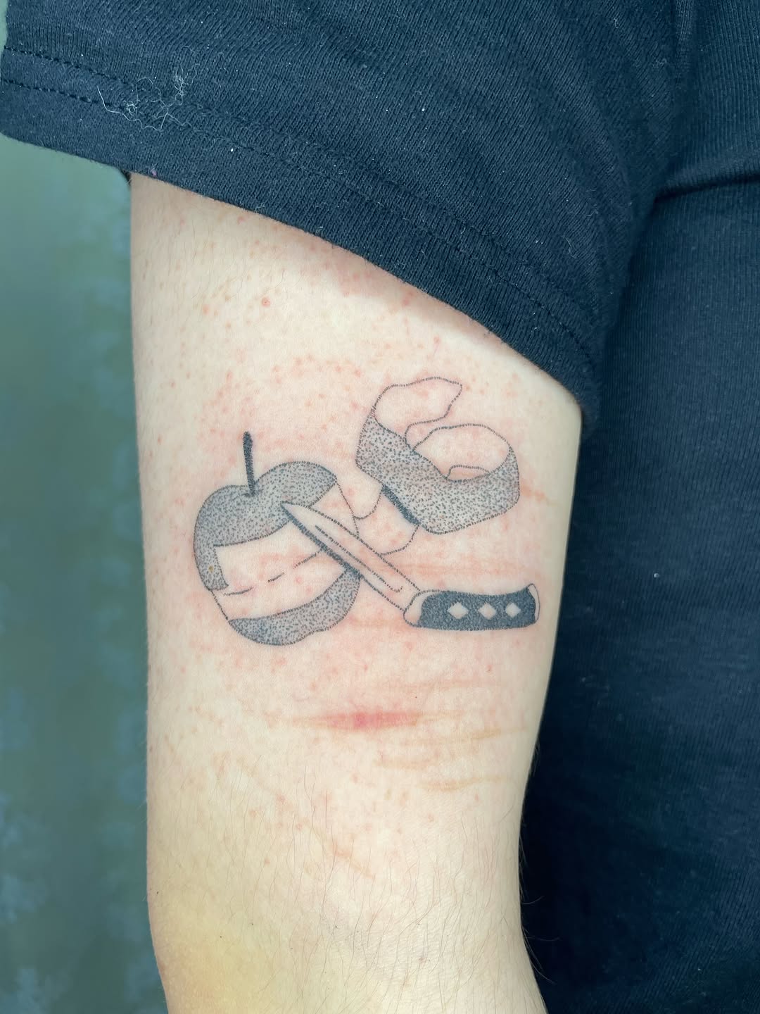 Tattoo by @3rdpancake — black_and_grey