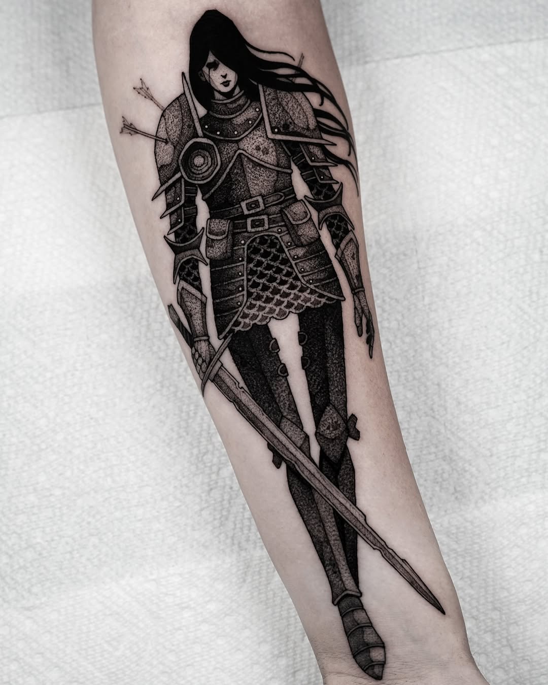 Tattoo by @maxwelllacroix — dotwork, dark_realism