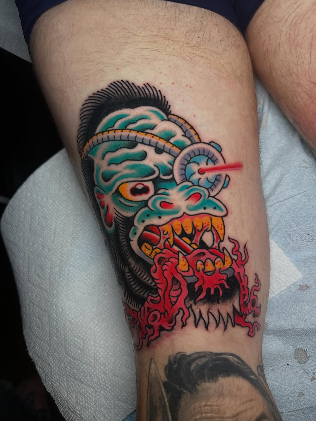 Tattoo by @ooeygooeybishop โ new_school