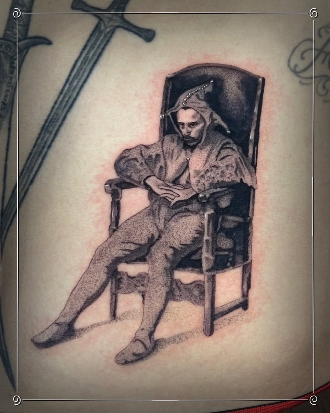 Tattoo by @oditattoos — realism, black_and_grey