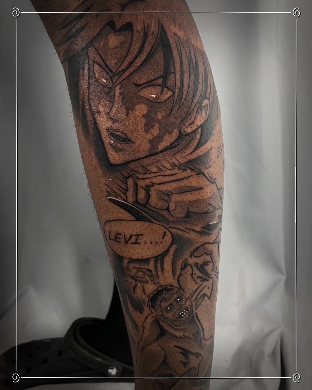 Tattoo by @oditattoos — anime, illustrative