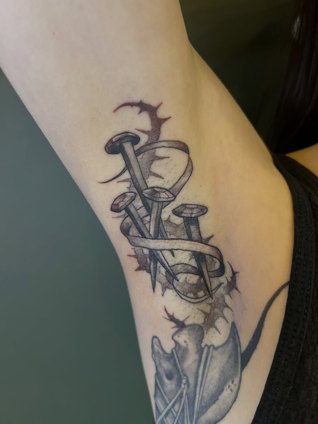 Tattoo by @shawn_hebrank — black_and_grey, realism