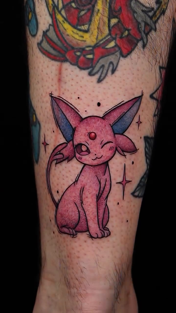 Tattoo by @cali.tattoos β anime