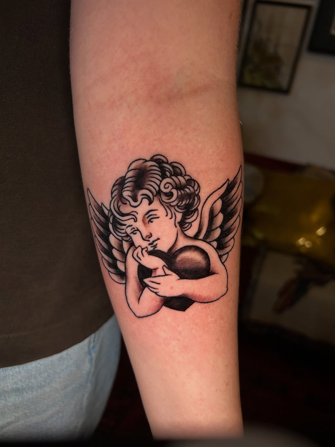 Tattoo by @tattoosbyolivia — american_traditional, illustrative