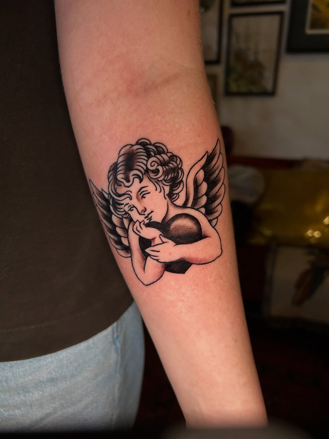 Tattoo by @tattoosbyolivia — american_traditional, illustrative