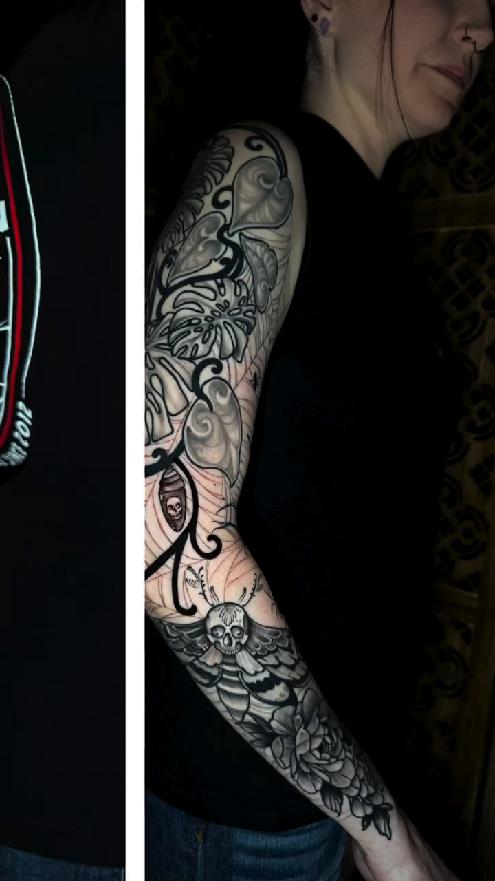 Tattoo by @keishanicole.tattoo β black_and_grey, realism