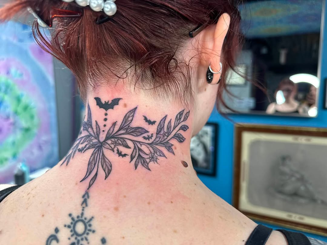 Tattoo by @shalynns.tattoo — fine_line, black_and_grey