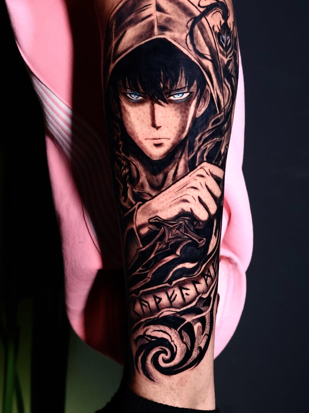 Tattoo by @germanpatino_ink — realism, illustrative