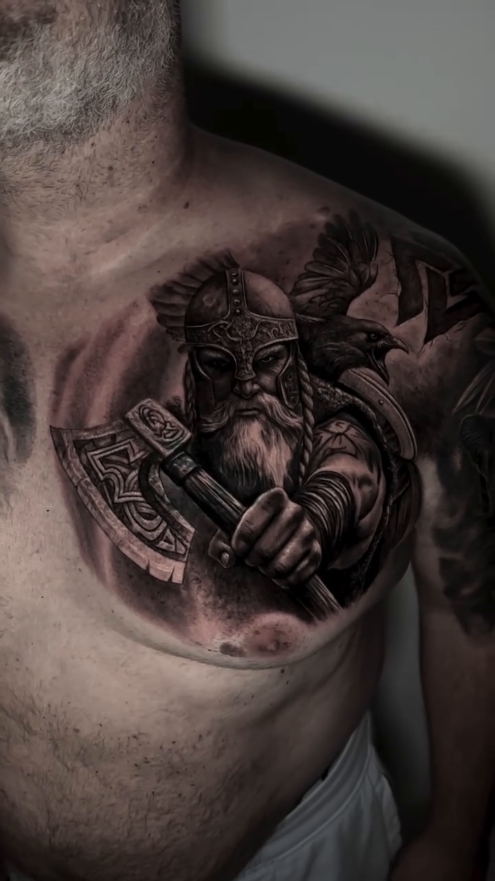 Tattoo by @cipri.suciutattoo — black_and_grey, realism